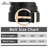 Belts Maikun Womens Pin Buckle Wide Belt Thick Faux Leather Belt Jeans Female Popular Present 240423