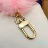 Fluffy Rabbit Fur Keychain Women Cute Alphabet Keychain Bag Car Jewelry Fashion Women Jewelry Wedding Party Gift