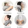 Massager Memory Foam Memory Massage Cuscino portatile Portante Ergonomico Travel Neck Guard Nap Decompressione Ushaped Sleeping Foro