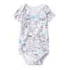 One-Pieces Hot sales Newborn Bodysuit Baby Clothes Cotton Body Baby Short Sleeve Underwear Infant Boys Girls Clothing Baby's Sets