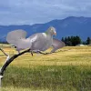 Decoy Outdoor Hunting Decoy Pigeon Decoys Realistic Fake Pigeons Decoy Hunting Trap Pigeons Motion Decoy With Wings Hunting Tools