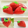 Shopping Bags 1pc Nylon Folding Reusable Eco Grocery Tote Shopper Strawberry Storage Handbag Good Helper