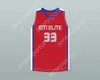 CUSTOM Name Number Mens Youth/Kids TACKO FALL 33 EACH 1 TEACH 1 ELITE AAU RED BASKETBALL JERSEY 2 TOP Stitched S-6XL