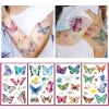 Tatouos Butterfly Skin tatouage autocollant faux tatouage du corps temporaire maquillage maquillage tatouage