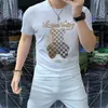 2024 Designer Luxury Men's T-shirt Summer Casual Short Sleeve Tshirt T Shirt High Quality Tees Tops For Mens Womens Letters Monogrammed T-shirts Shirts Asian Size M-5XL