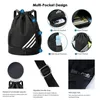 Backpack 2024 Design Sports Backpacks Soccer Drawstring Bag Gym Travel Hiking Draw String Back Multi-Pocket Waterproof