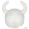 Feestmaskers Hollow Knight Latex Mask Halloween Game Role Playing Costume Accessories Props Cute White White 220915 Drop Delivery Home Gard Dh9v6