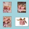 Creative Gift X Wrap 50 Pink Diamond Style Wedding Favors Candy Boxes Bomboniera Sachet Sugar Chocolate Box Party Supplies Tack Gi Dhoty