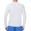 LightBare Men's UPF 50 UV Zonbescherming Lichtgewicht T-shirt met lange mouwen Snel droog voor buitenwandelen 240415