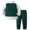 Blazers Boys Costumes formels de haute qualité pour enfants garçons Gentleman vêtements ensemble printemps automne tout-enfant garçons de mariage d'anniversaire de fête de fête de fête