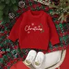 Sweaters ma&baby 6M3Y Christmas Newborn Infant Toddler Baby Girl Boy Sweater Long Sleeve Letter Knit Pullover Xmas Costumes