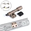 Аксессуары Airsoft Tactical Freshlight Offset Side Mount Mount Fit Keymod Mlok Picatinny SMR Rail для Surefir M300 M600 Оружие Скаут Светло