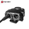 Accessoires Tacsky AN/PRC 148 152 152A Walkietalkie Modell 6Pin Militäradapter Taktisches Headset Accessoire Ptt PRC PTT