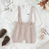 Einszene Baby ROMPERS Neugeborene Jungen Mädchen ärmellose Overalls Sonnenaufgang Ein Stück Kind Netural fest gestrickt Outfits Kleinkind Kleidung 018m