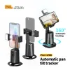 Sticks Pixel Auto Face Suivi du téléphone Porte-téléphonie 360 ° Suivi Film Light Allinone Rotation pour le smartphone vidéo Vlog Stabilising Trépied