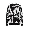 Men's Sweaters RRR123 RRRree Arrival Sweater Cow Jacquard Black White Cotton Weave Coat Men Women Keep Warm PATCH V-Neck Oversize Long