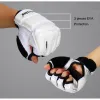 Products Professional Adult Children Taekwondo Gloves Hand Protector Foot Karate Boxing MMA Gloves for Kids Training Punching Sandbag