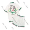 Camicia da design della camicia Casablanc maglietta camicie da uomo camicie di moda di lusso lettera da bowling di seta camicie casual camicie uomini slip slip fit short casablancas camicia use size m-3xl 552