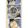 Designer Watch Luxury Automatic Mechanical Watches Series 25940ok Mens Rose Gold Rear Change Bezel Movement Wristwatch