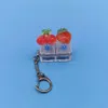 Decompressione Toy KeyCap Keychain Mobile Pendante Fruit Fruit Kawaii dito di punta DECOMPRESSIONE NOVITÀ POP POP VALEGNE GIOCHI RAGGIATO D240424