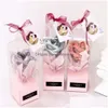 Cadeau de fleur enveloppe 10pcs Rose Transparent PVC Box Lighthouse Arrangement portable Emballage Bouquet Valentin Drop Livraison Ho Dhgbq