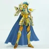 Action Toy Figures In Stock KUN MC Aquarius Camus Gold Saint Seiya Saint Cloth Myth EX Movable Doll Anime Model Reprint Toy Collection Gift T240422