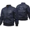 Herenjacks DIY Custom Bomber Jacket en Jacket Ropa Mens Custom Jacket Hombre grote kledingjack Pilot Motorfiets Jacketl2404