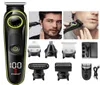 Kemei Electric Shaver Facial Body Shaving Machine Hair Clipper Trimmer voor heren baard scheermessende verzorgingsset neus en oorafwerking P08179827106