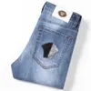 Brand de mode de créatrice de jeans masculin Vasaki Jeans pour la tête haut de gamme Fashion Fashion Slim Casual Mens Pants P3RT