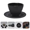 Tasses Saucers Iron Tea Tup Tasses