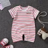 Één-stuks zomer katoenen babymeisje romper nieuw geboren baby kostuum baby onesie grappige babykleding 3 6 12 24 maanden baby jumpsuit