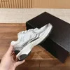 Chanells Silver Horn King Sportschoenen voor vrouwen Dikke Zoolhoogte Verhogende casual schoenen voor vrouwen Xiang Granda Slimming Mesh Face Old Father Shoes For Wome