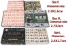 Définit le jeu de guerre classique Junqi Backgammon Land Battle Battle Army Army Combat Chess Kriegspiel Blind Chess Luzhanqi Pu Leather Échecboard