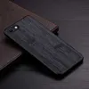 Casillería de teléfonos celulares para iPhone SE 3 2 SE3 SE2 Funda Bamboo Patrón de madera Patrón de cuero Coque de lujo para iPhone SE CAPA D240424