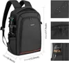 Camera bag accessories PULUZ Camera Backpack Anti-Theft Rear Open Bag Waterproof Case with Rain Cover for SLR Mirrorless Lens Photography