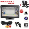 4.3" Car TFT LCD Monitor Mirror CMOS Reverse Rear View Backup Camera Kit Parking