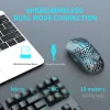 Myszy Bluetooth Wireless Gaming Mouse 2400dpi Kolorowa zwrotna lekka lekka skorupa ergonomiczna myszy Myte dla graczy komputerowych