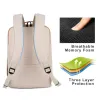 Mochila de laptop multi -funcional de bolsas, bolsa de avião masculino, bolsa de laptop feminina, USB Recarregável