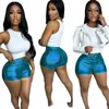 Women's Shorts 5Pcs Bulk Wholesale Candy Color Women Tight Short Pants Streetwear Y2K Girls Trousers Nightclub Bottoms Clothing 9463