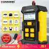 Nowy KW510 Pełna automatyczna 12V samochodów tester akumulatora Pulse