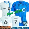 2023 2024 CF Montréal Maillot Soccer Jerseys Kid Kit Man 23/24 Football Shirt Home Light Blue Royal Away Men's Uniforme Wanyama Piette Miljev Duke Brault-Guillard Binks