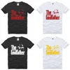 T -shirts Men's Fashion The Godfather T Shirts Men Letter Gedrukte T -shirt Kortelige mouw Katelen Casual God Vader Tops TEES 230110 FAR FAR Ops Ees