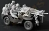 CARS A1961/35 HESIN -modellfigurer GK, omålad osamlade. WW2 U.S. Army Soldier för Wills ingen bil
