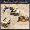 Auto 1:20 RC Excavator 2.4G Remote Control Engineering Vehicle Crawler Bulldozer Truck RC Toys per bambini Gift per bambini