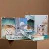 Objets décoratifs figurines islamiques culturels arabes musulmans de luxe faux livre décoration nordique salon table basse ornements de rangement boîte D240424