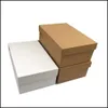 Wrap 10pcs Custom Shoes Gift Cardboard Packaging Mailing Moving Boxes Corrugated Paper Box Cartons for Packaging1 Drop Delivery 2022 Dhyej 1