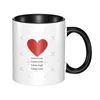 Mugs I Overthink Overlove Overfeel Coffee Kawaii One Size Four Seasons Practical Cups Decorative