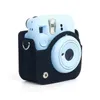 Camera bag accessories 1Pc Portable Carry Travel Protector Camera Case For Instax Mini 12 Felt Camera Bag Box With Adjust Shoulder Strap