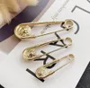 HBP 1pc Alloy Double Lion Head Brooch Pin Fashion Diy Safety Pins Women Waist Close Artefact Men Jacket Decoration Jewelry 9708756