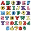 girls colorful alphabet charms Anime charms wholesale childhood memories funny gift cartoon charms shoe accessories pvc decoration buckle soft rubber clog charms